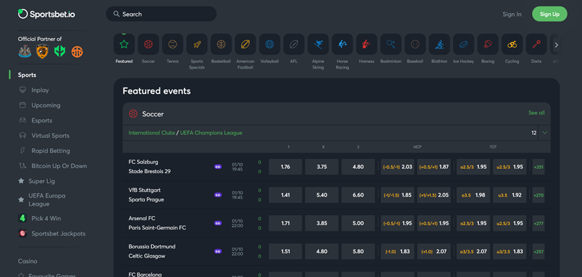 Sportsbet.io Online Casino Sportsbet.io Casino