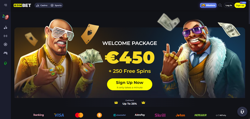 BDMBet Online Casino About BDMBet