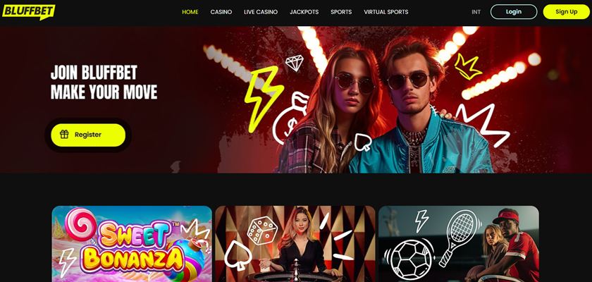 Bluffbet online casino About Bluffbet